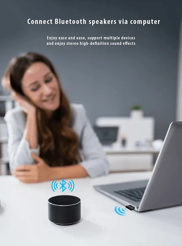 USB Bluetooth 5.4 Audio Receiver Adapter