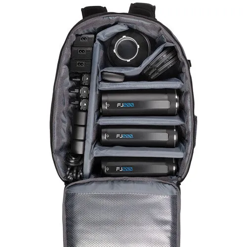 Westcott FJ200 Strobe 3-Light Backpack Kit with FJ-X3s Wireless Trigger for Sony Cameras